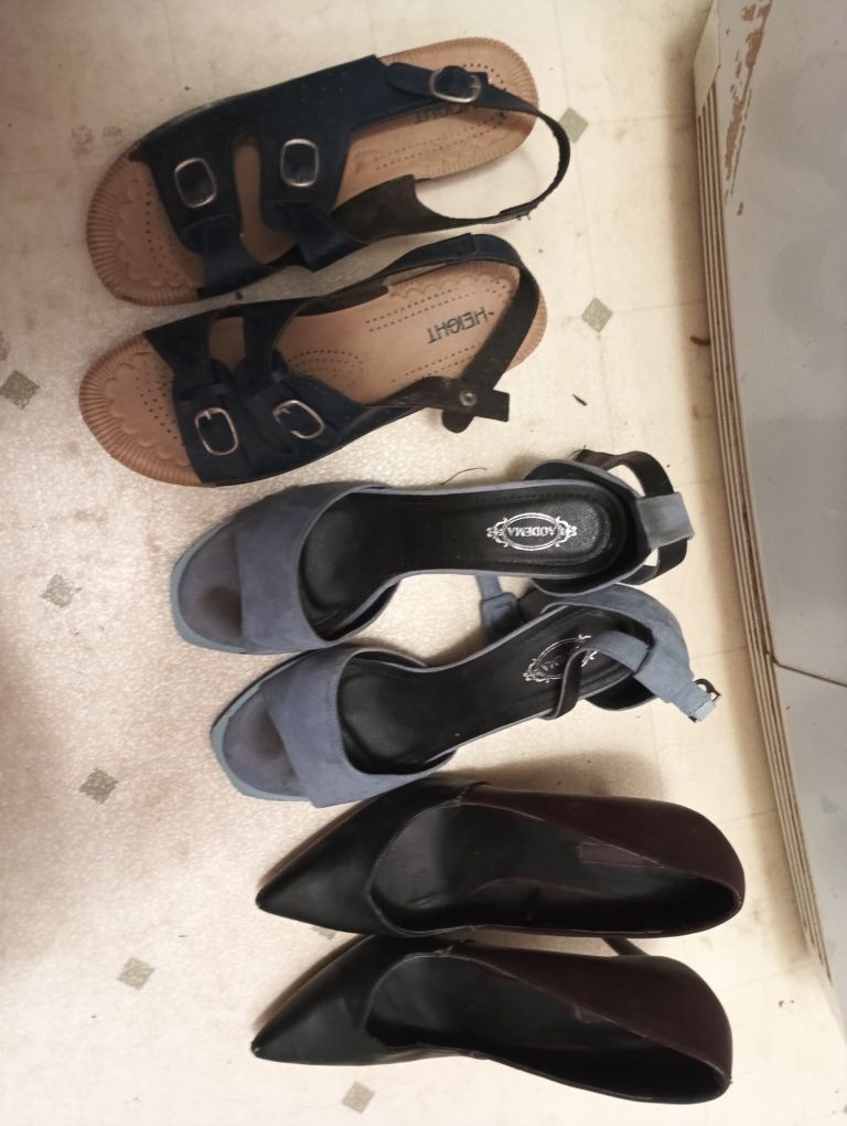 Buty damskie 3 pary