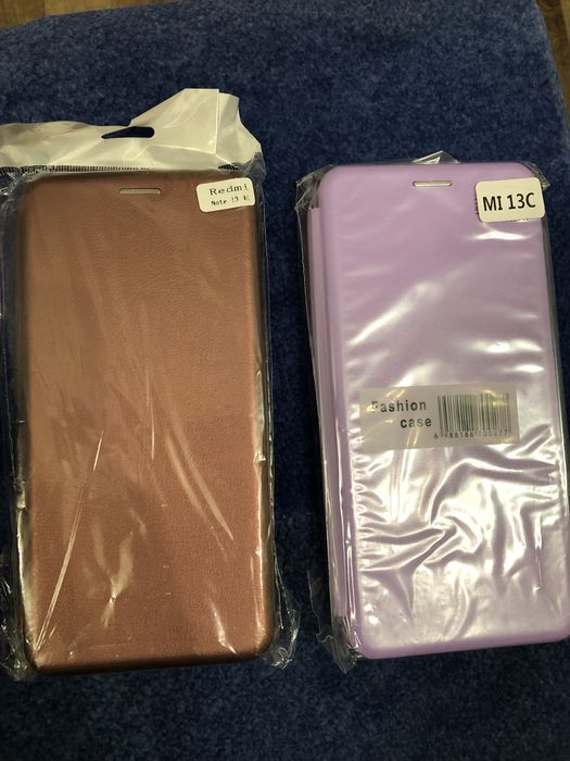 Чохол новий редмі note 13 4G та 13C книжка бампер
