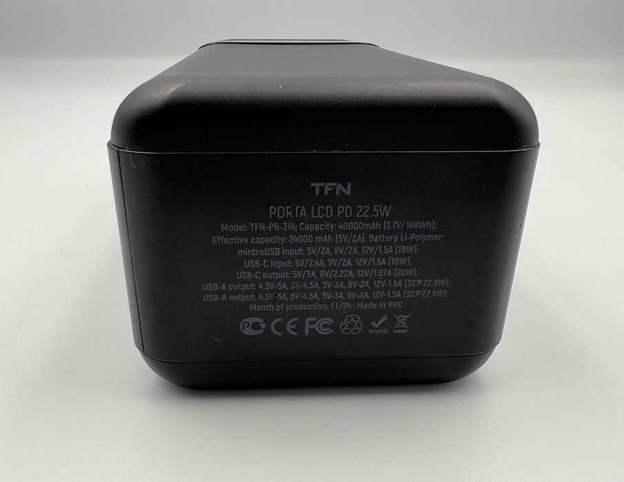 Powerbank TFN PORTA LCD 40000mah
