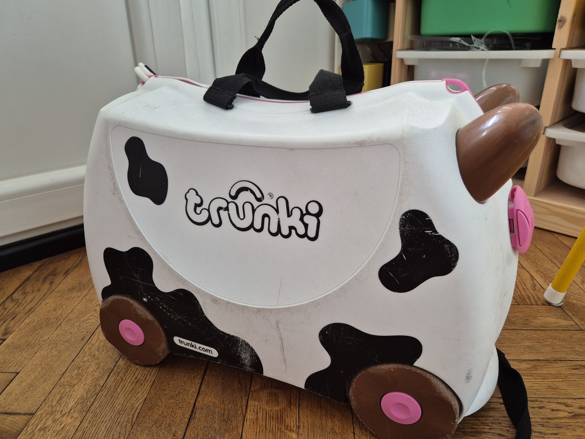 Walizka trunki krowa