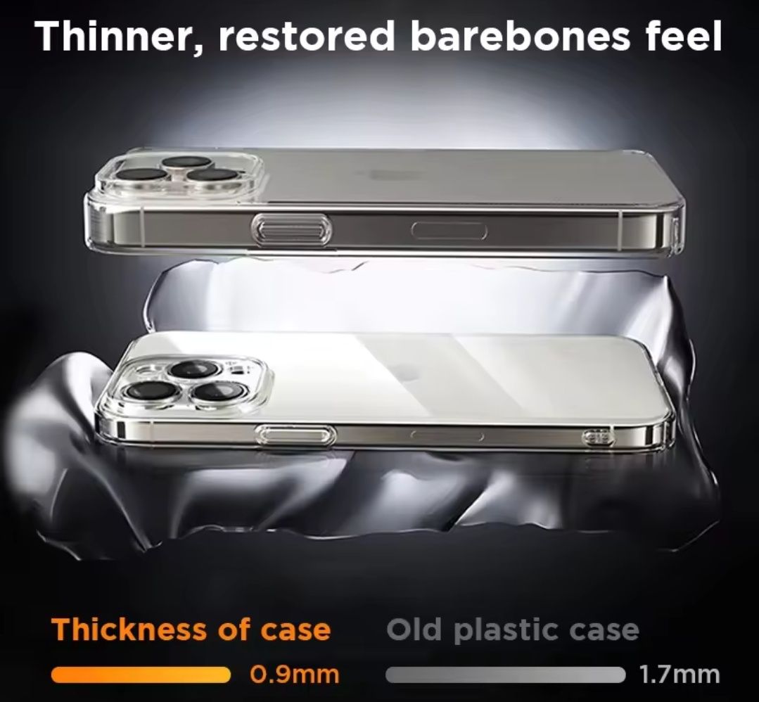 iPhone 16 pro capa transparente