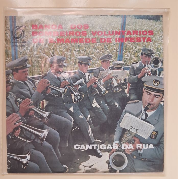 Disco vinil "Associação Humanitária dos Bombeiros de S. Mamede