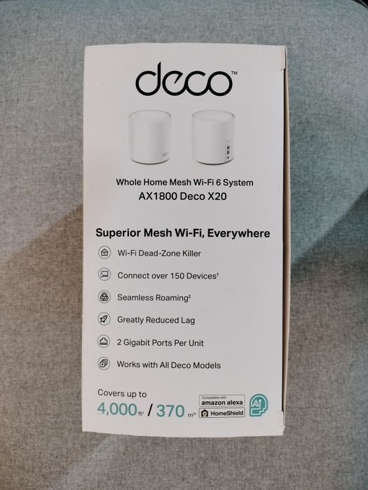 TP-Link Deco X20 AX1800 Mesh Wi-Fi 6 — 2 Unidades