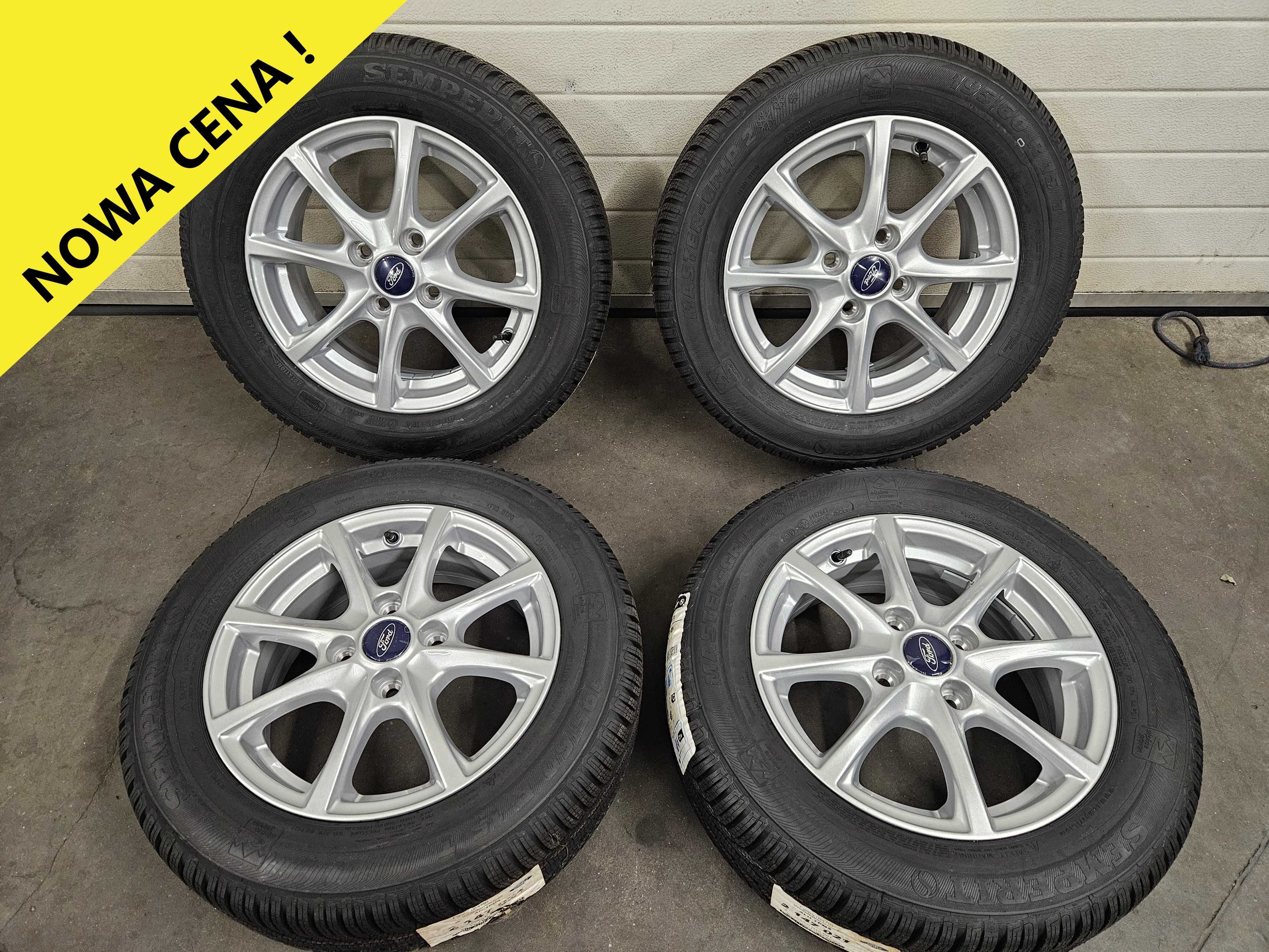 4x108 R15 - Koła Ford Fiesta Ka - Nowe Felgi Opony - Powystawowe