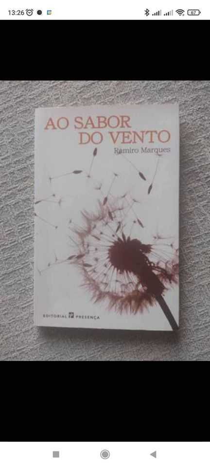 Livro - Ao sabor do vento