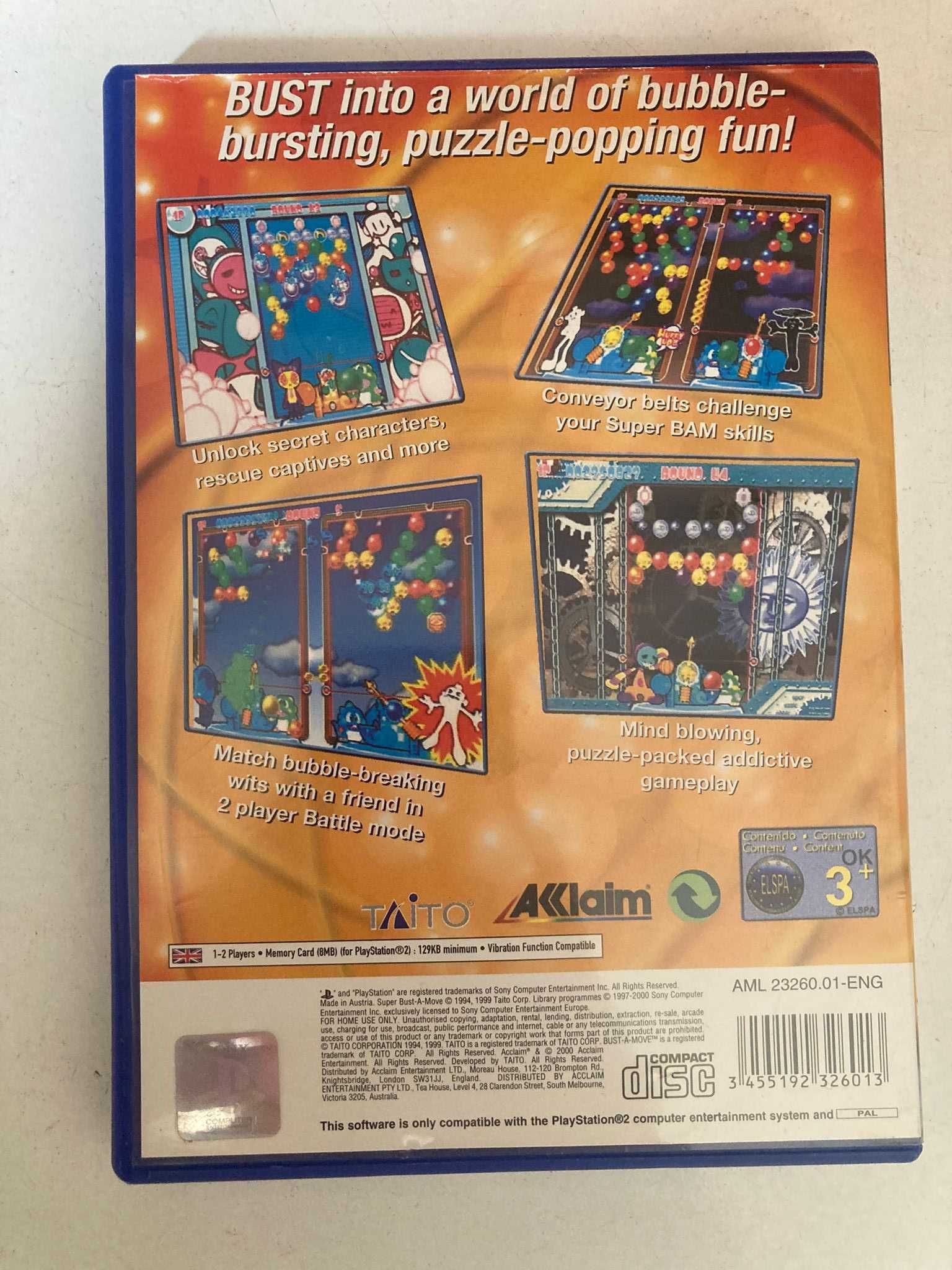 PS2 - Super Bust-a-Move