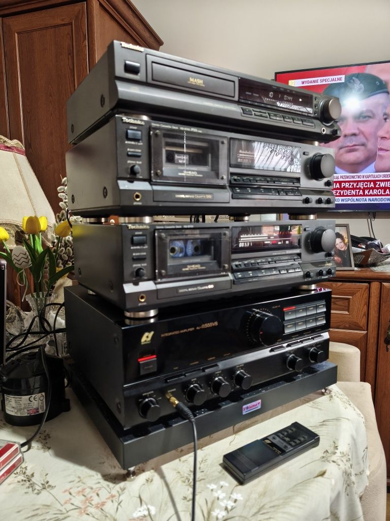 Sansui AU Alpha 555 Vs wzmacniacz pilot