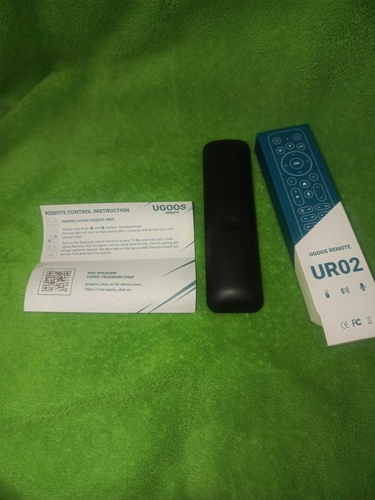 Пульт для TV Box UGOOS UR02 мікрофон,гіроскоп,аеромишка,Bluetooth,IR