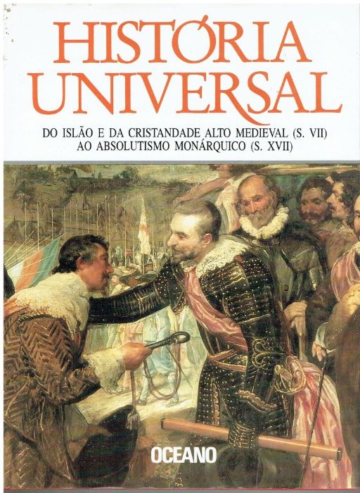 10617 História Universal, Editora Oceano, Colecção, 4Volumes