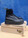 Жіночі чоботи Dr. Martens Jadon чорний 7010 ТОП ЯКІСТЬ