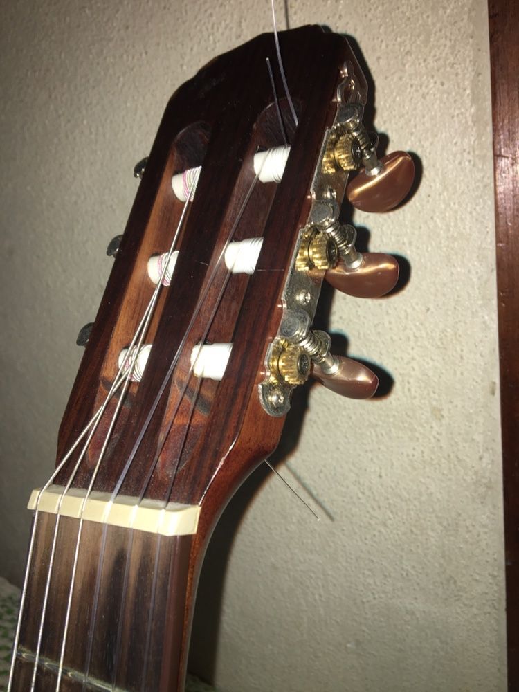 Viola classica cordas nylon Como nova