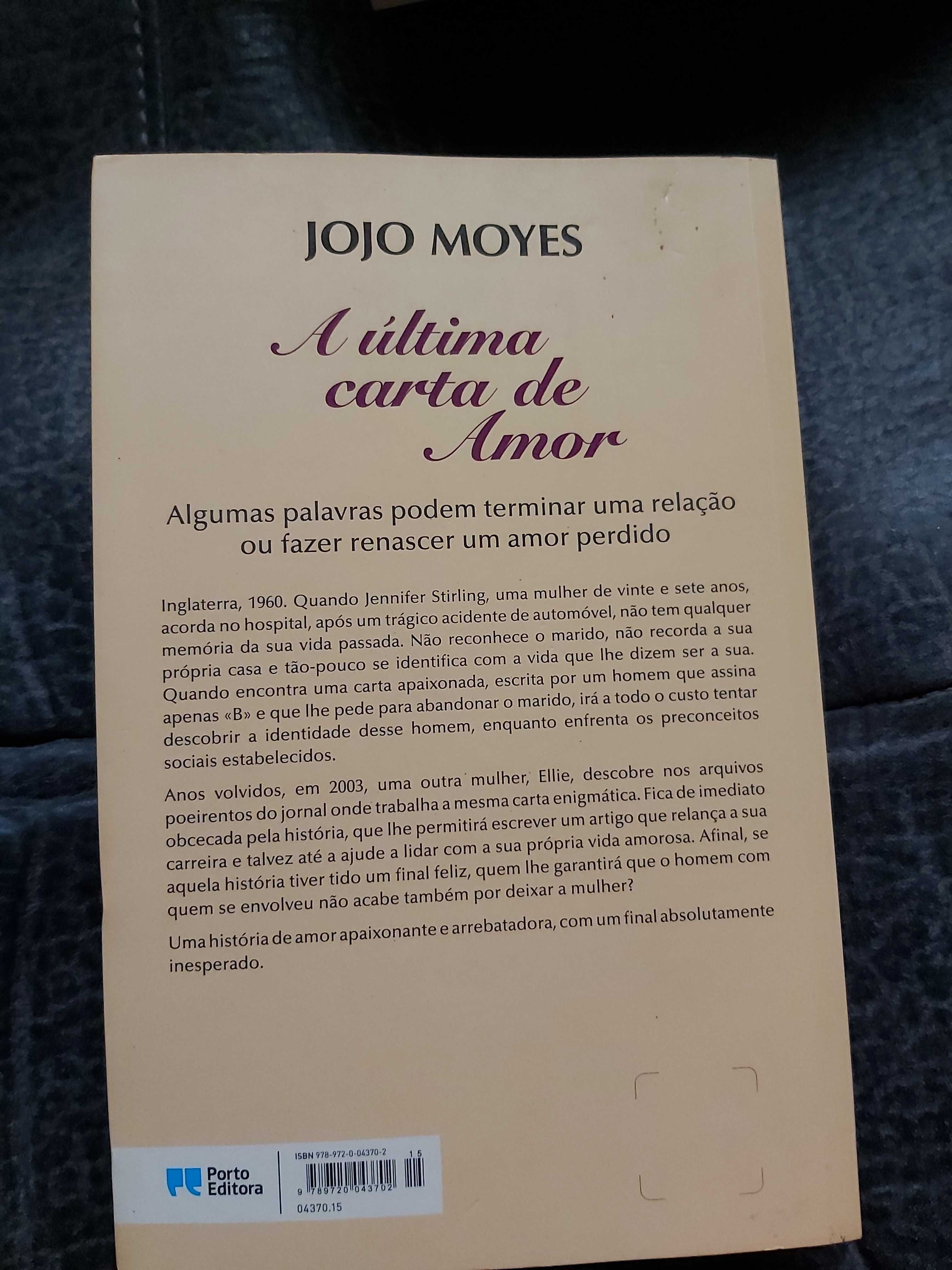 livro de Jojo Moyes