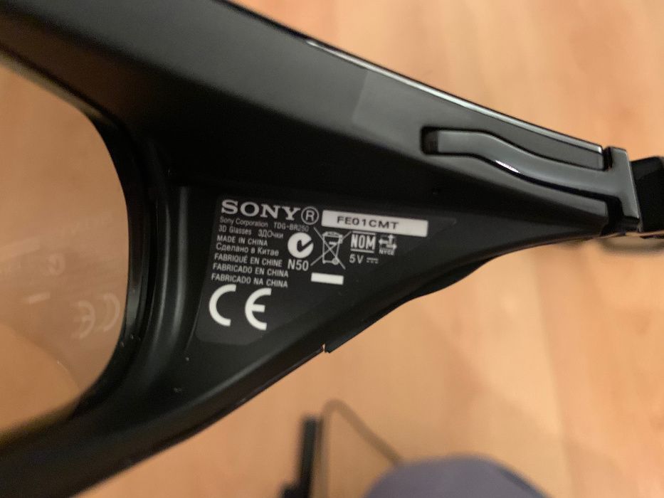 Sistema visualização 3D para televisão Sony