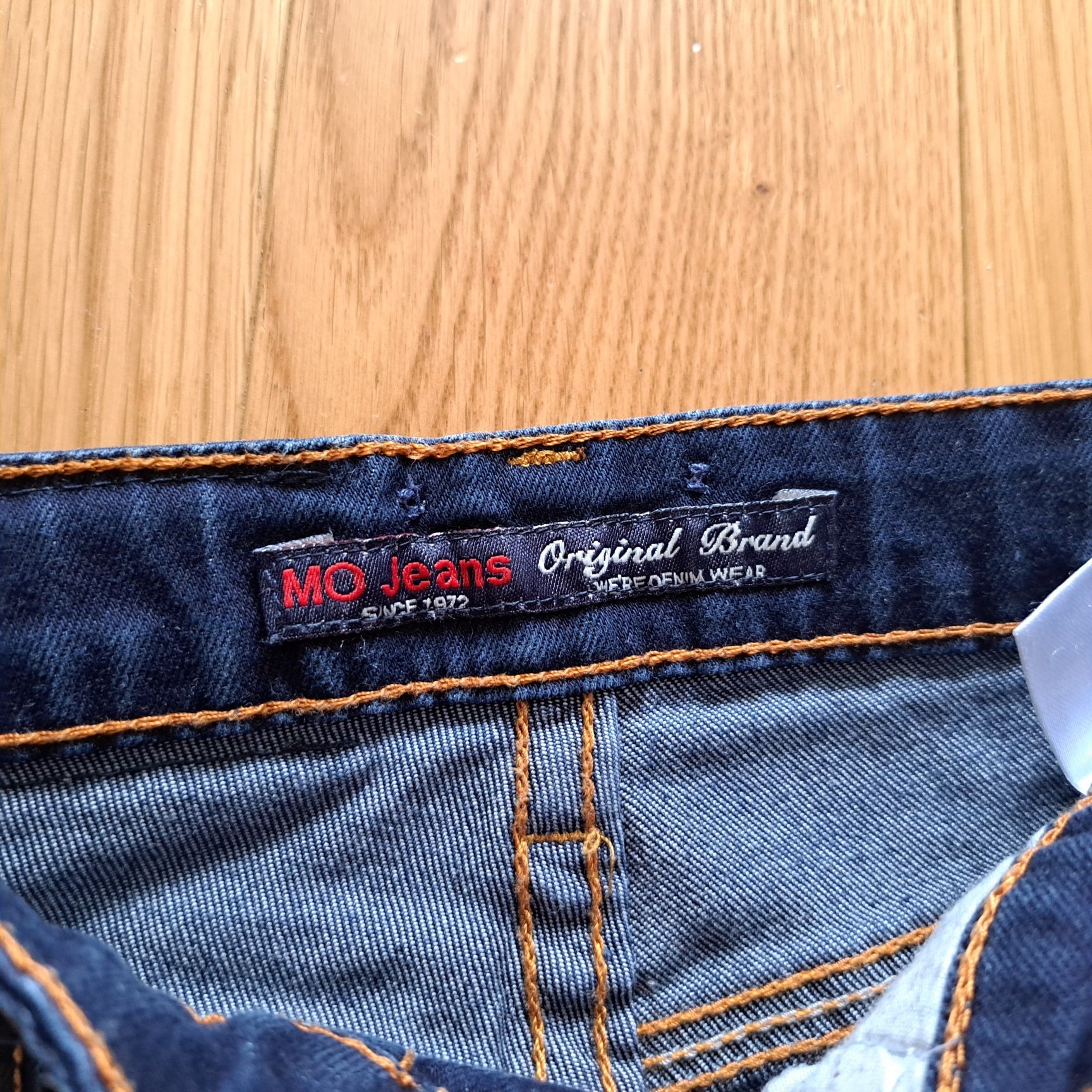 Jeansy, spodnie bawełniane, Mo jeans, 6M