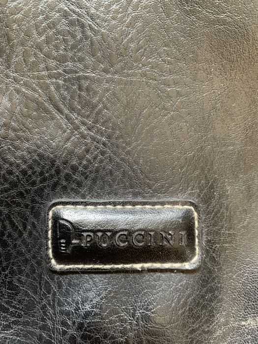 Męska saszetka listonoszka  skórzana Puccini