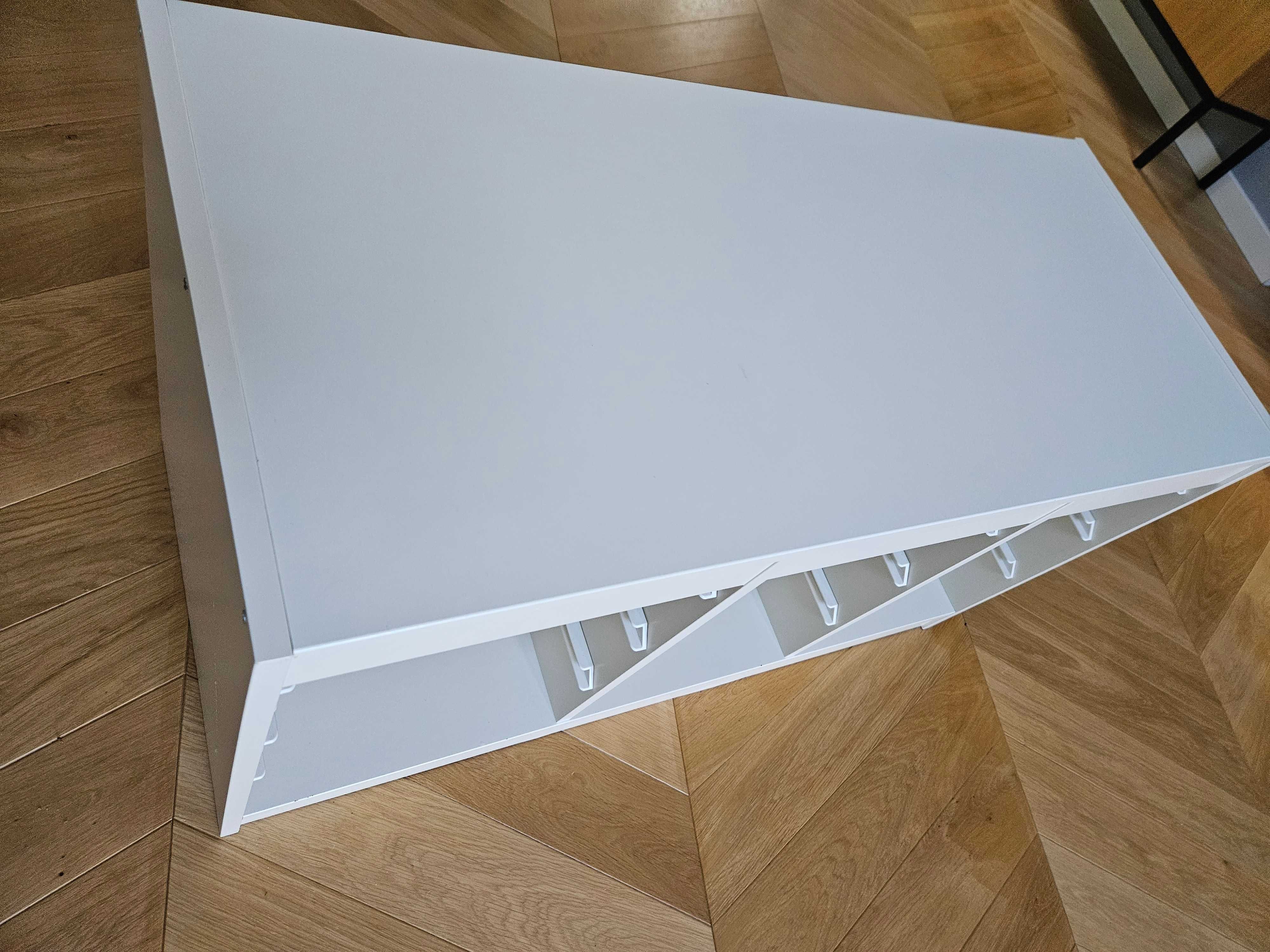 TROFAST Regał na pojemniki biały 99x44x56 cm