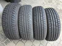 Sprzedam cztery letnie opony 175.65R15 Continental.