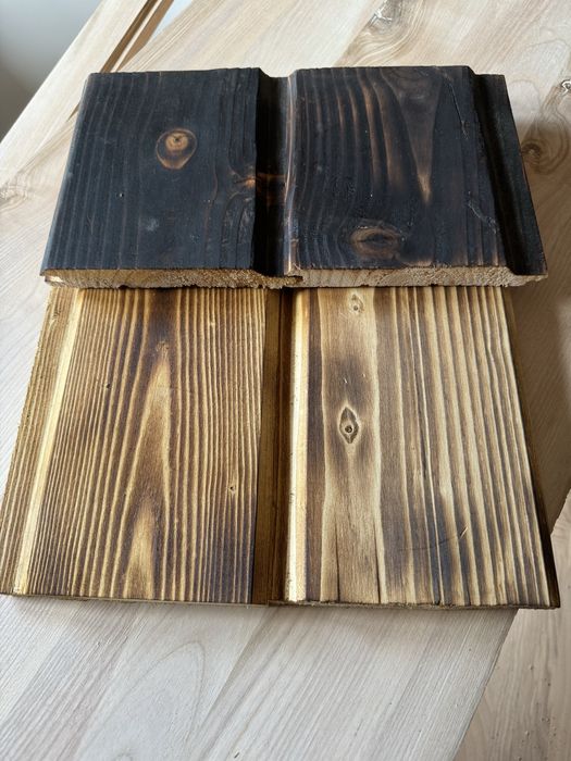 Deska elewacyjna/boazeria świerkowa