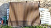 Brama garażowa novoferm 2,37x1,92 uchylna