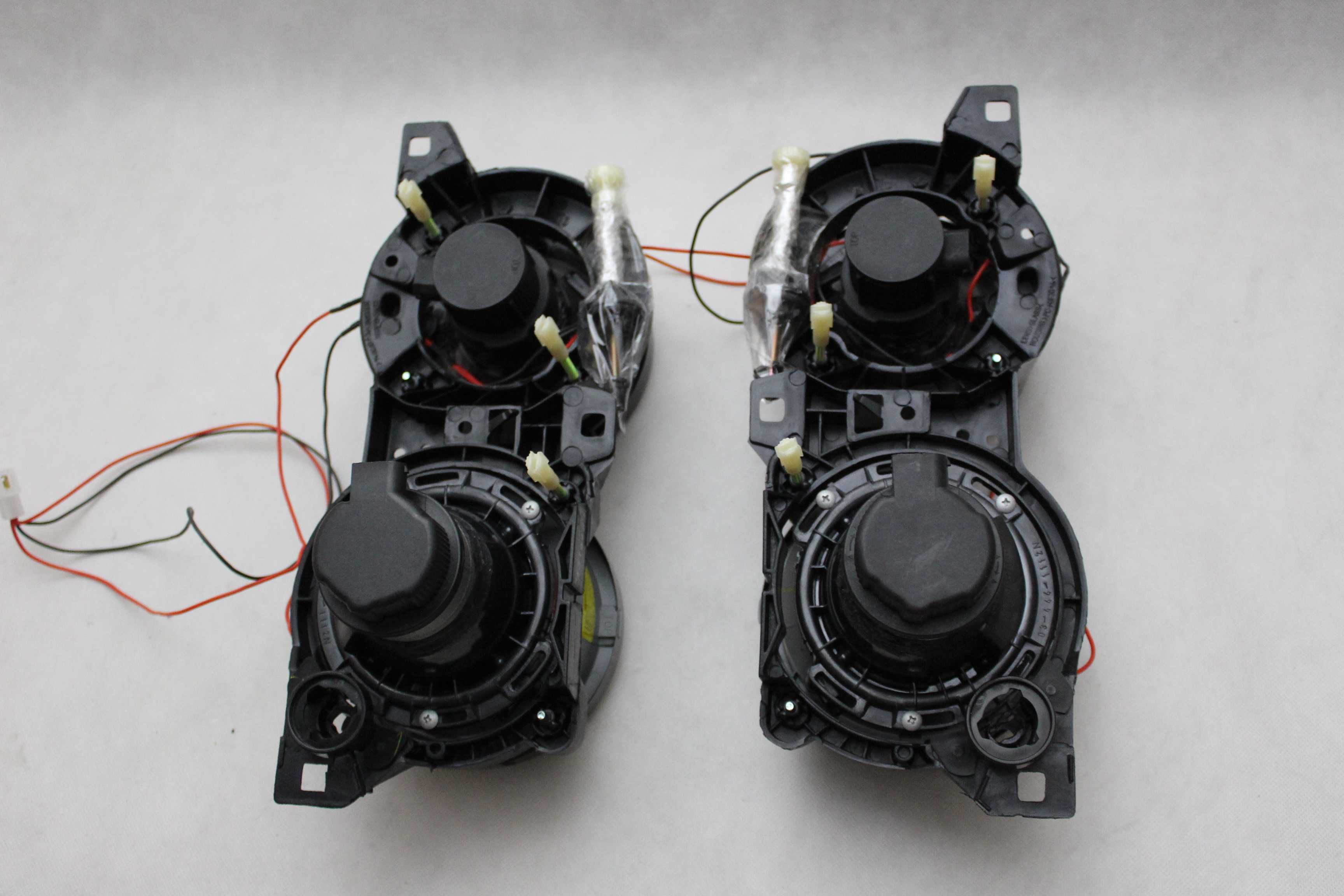 Lampy reflektory przednie przód BMW E30 82-94 RINGI ANGEL EYES Black 1