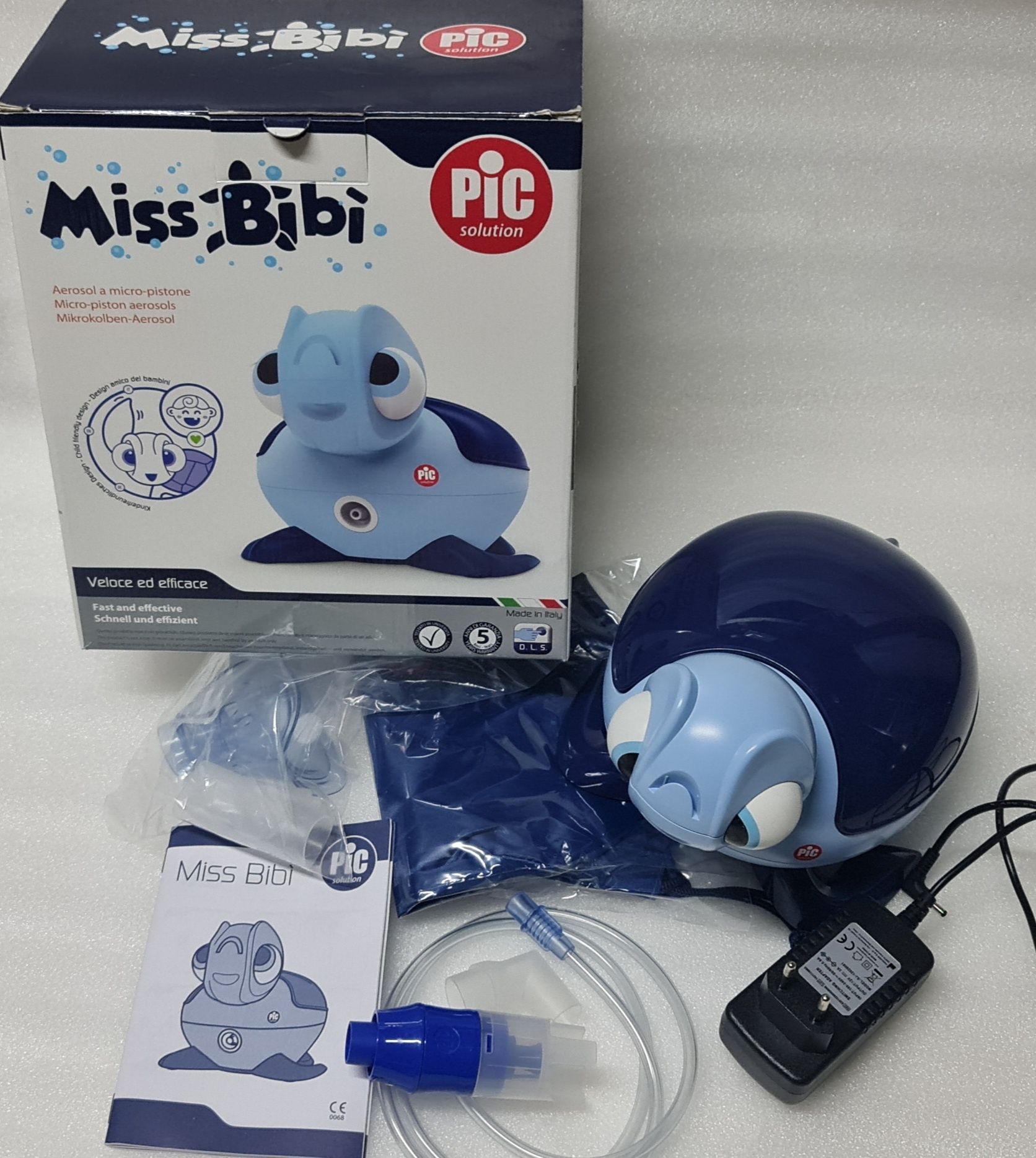 MISS BIBI Inhalator nebulizator Mikrotłokowy