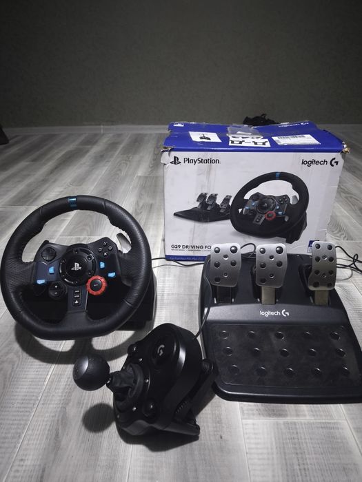 Ігровий комплект Logitech G29 Driving Force для ПК/PS4/PS5 + Shifter