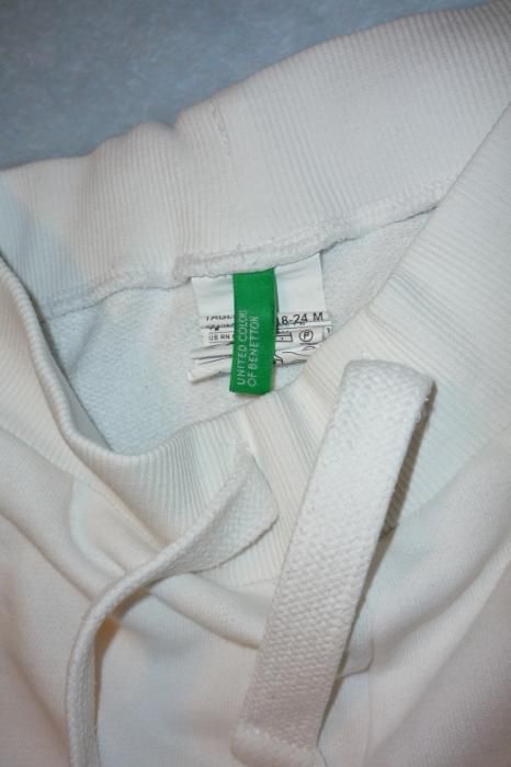 Zestaw United Colors of Benetton bluzka + spodnie dresowe 1-2 lat 90cm