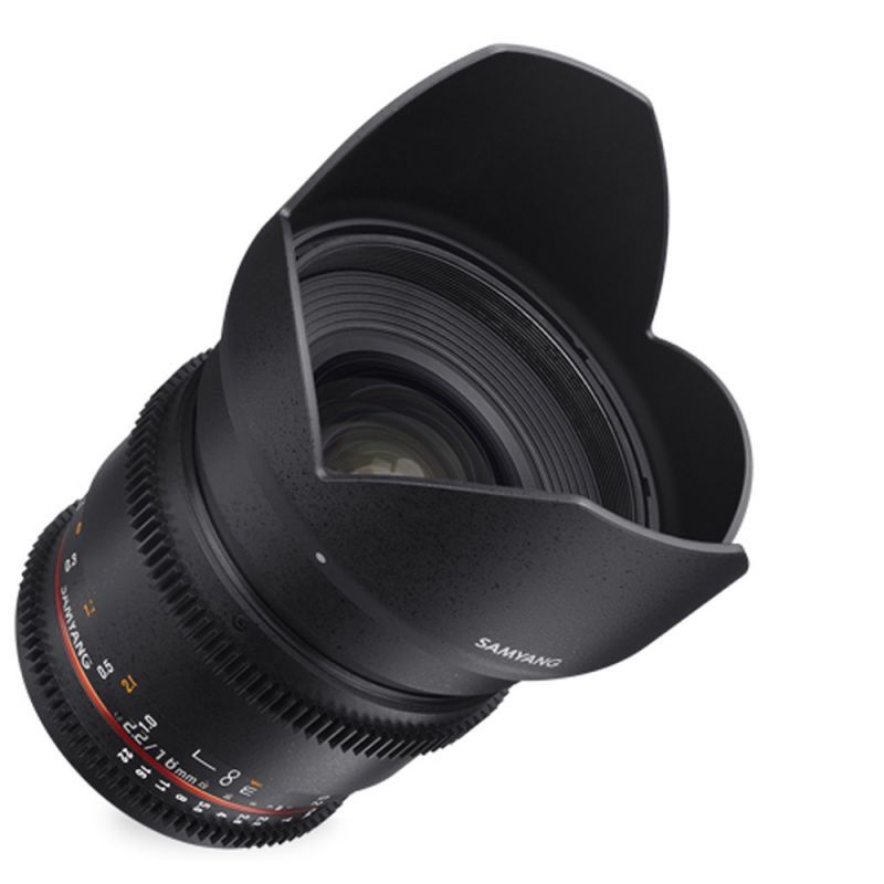 Obiektyw Samyang T2.2 / 16mm VDSLR Canon - Stan perfekcyjny