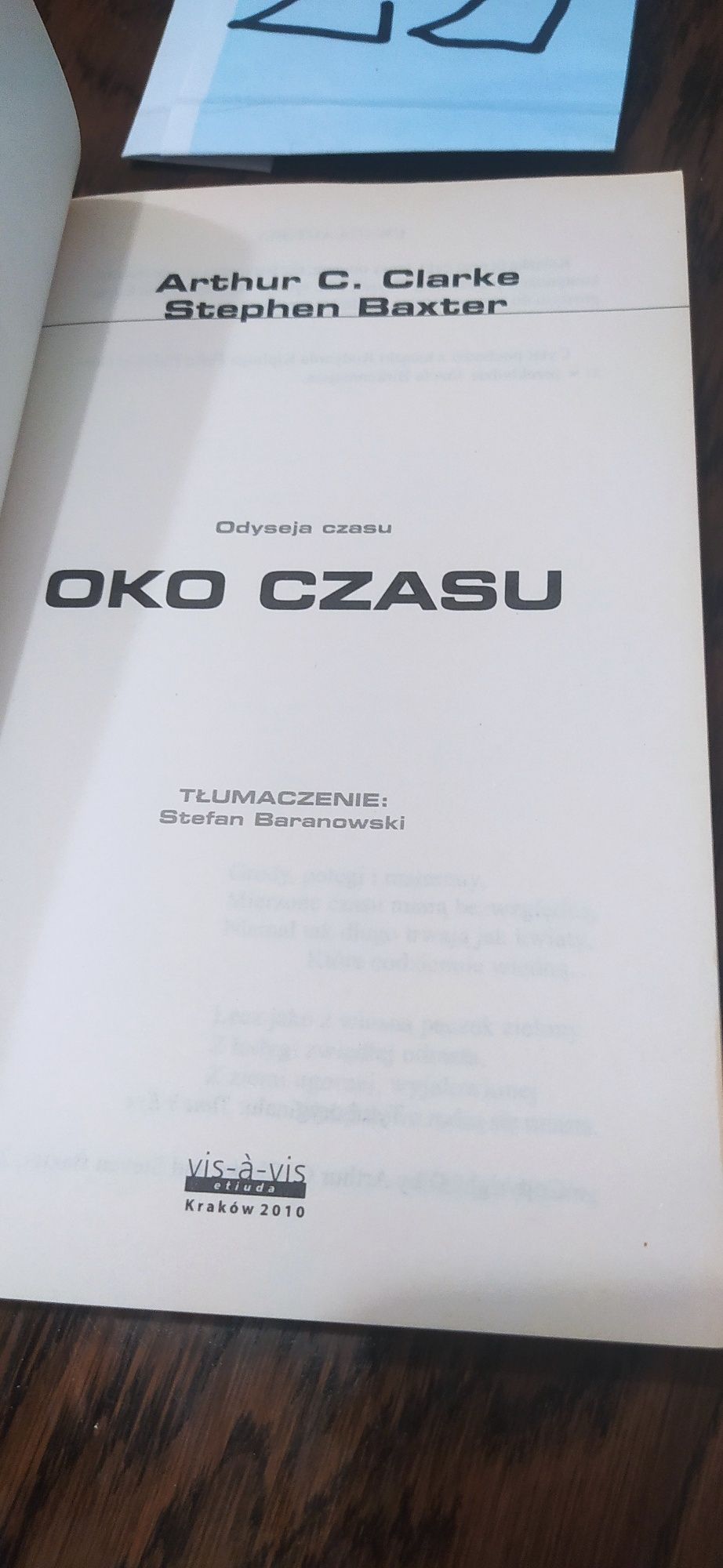 Oko Czasu Arthur C. Clarke, Stephen Baxter