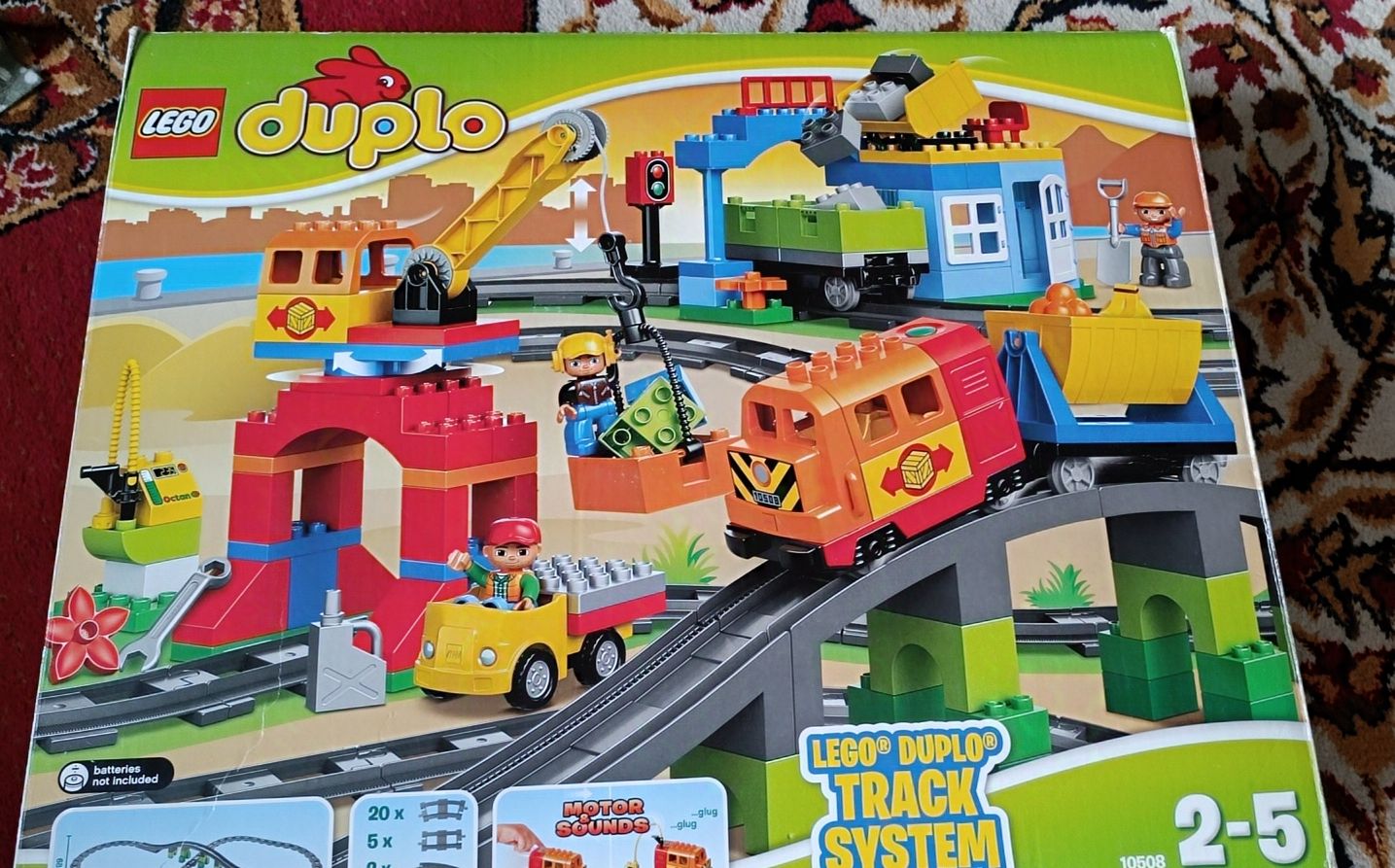 Большая железная дорога Lego Duplo
