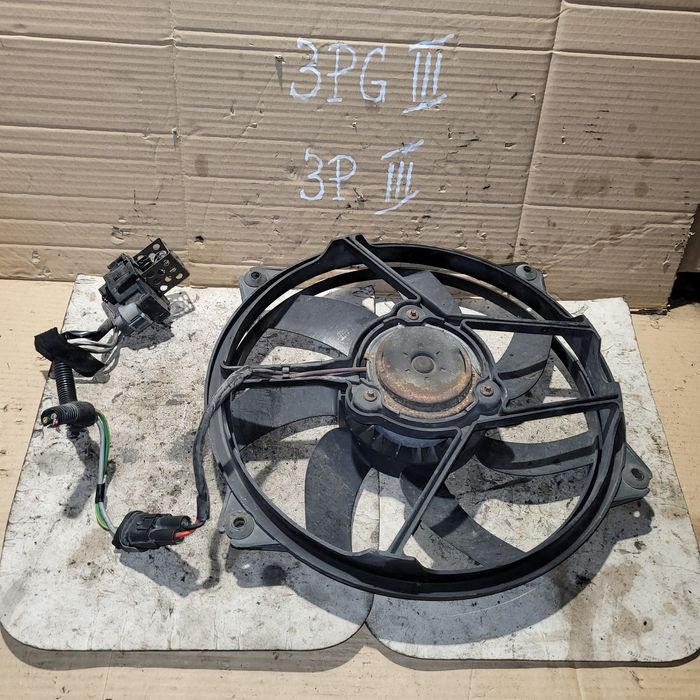 Wentylator chłodnicy rezystor peugeot 307 lift 2.0HDI diesel 2006r