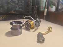 Kołowrotek Daiwa exceler 1000D, stara wersja, 2 szpule.
