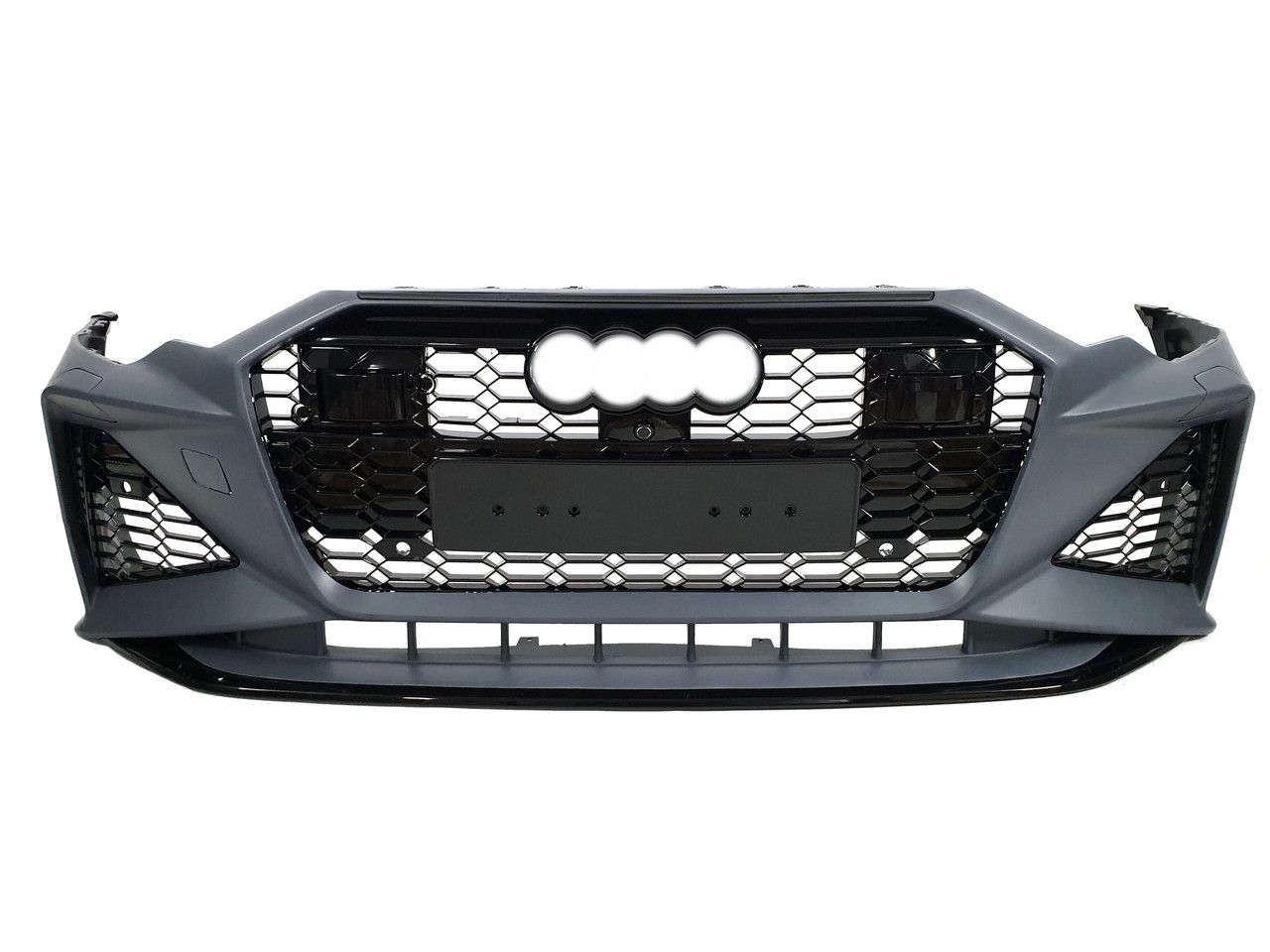 Передній бампер ( в стилі RS6 ) Sedan на Audi A6 C8 2018-2023