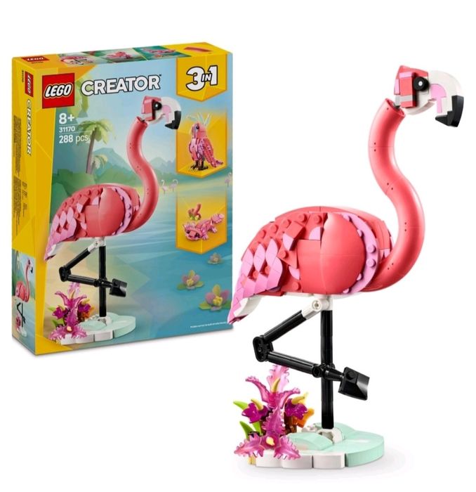 LEGO creator flaming