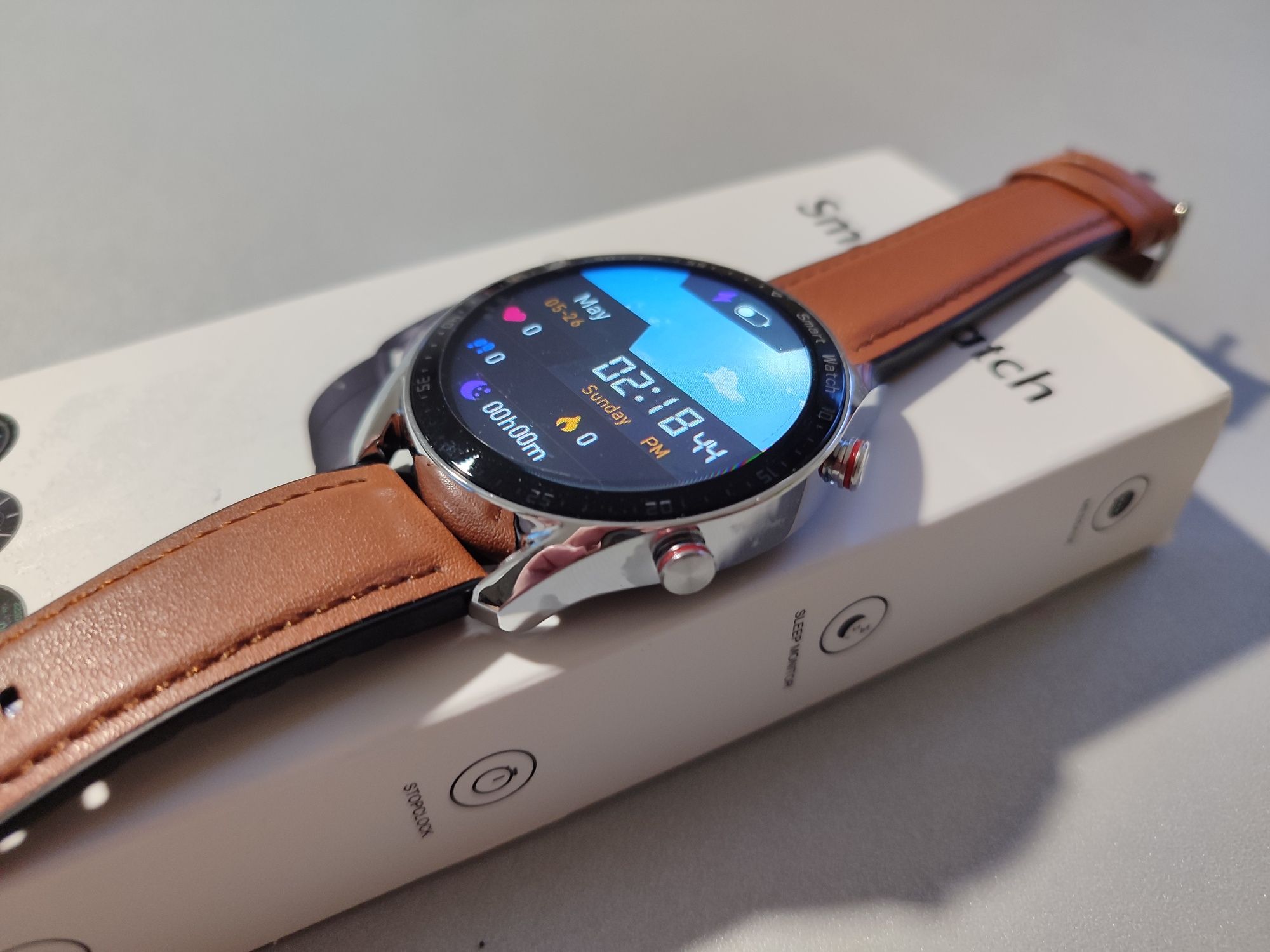 Nowy męski Smartwatch zegarek bluetooth
