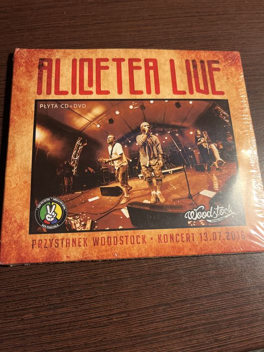 Alictea live woodstock 2016 plyta dvd+cd