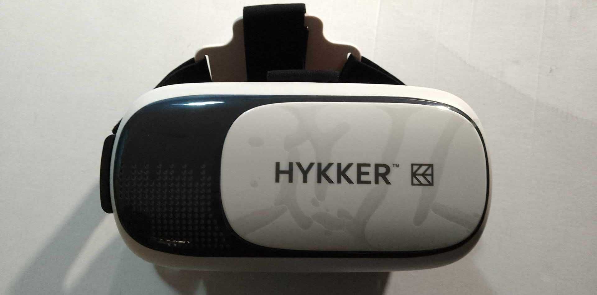 Okulary VR 3D Gogle do smartfona Hykker białe
