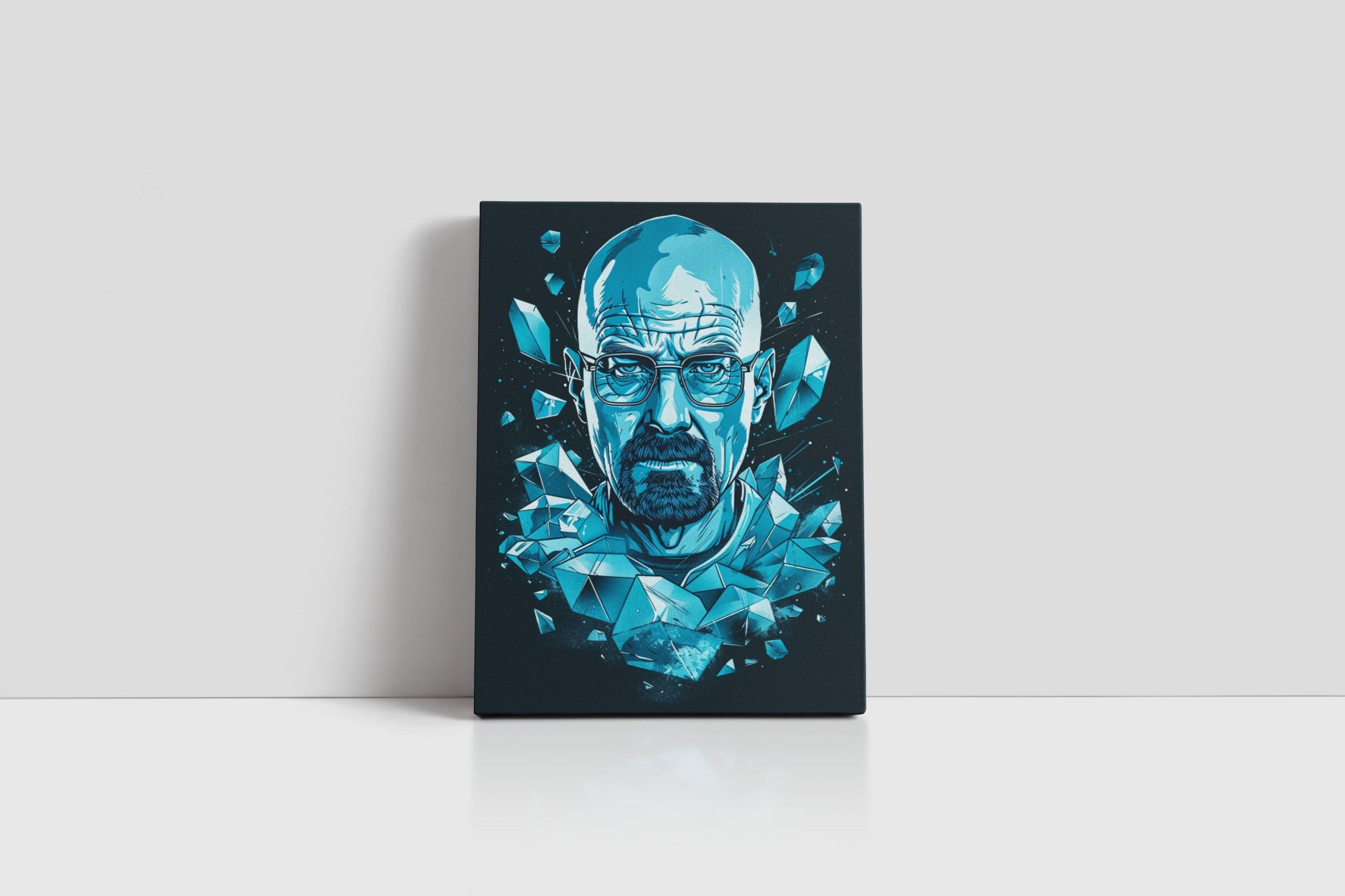 Obraz na płótnie Walter White - Mistyczny Kryształ 75x100 cm