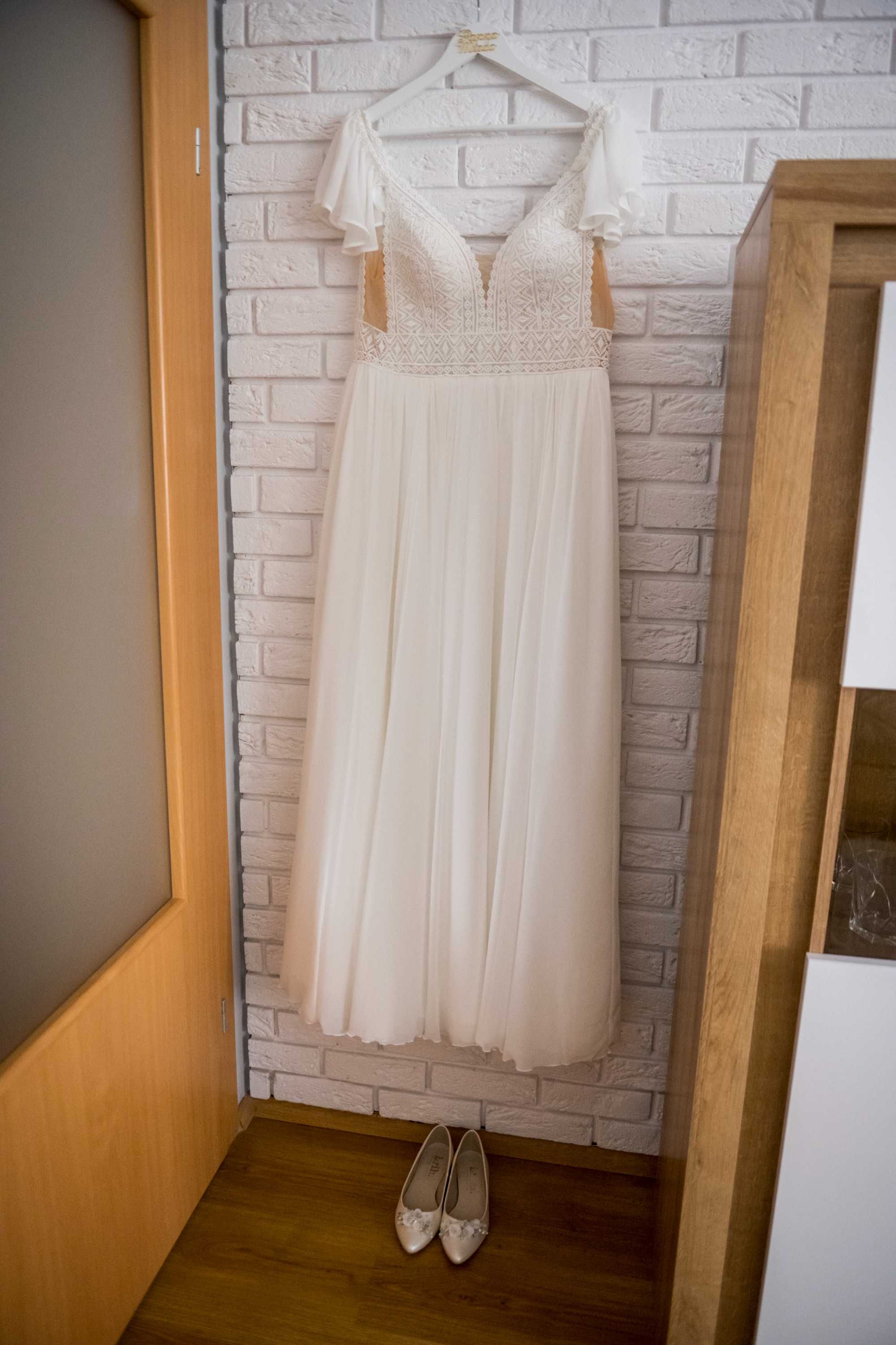 Sprzedam suknie ślubną w stylu  BOHO