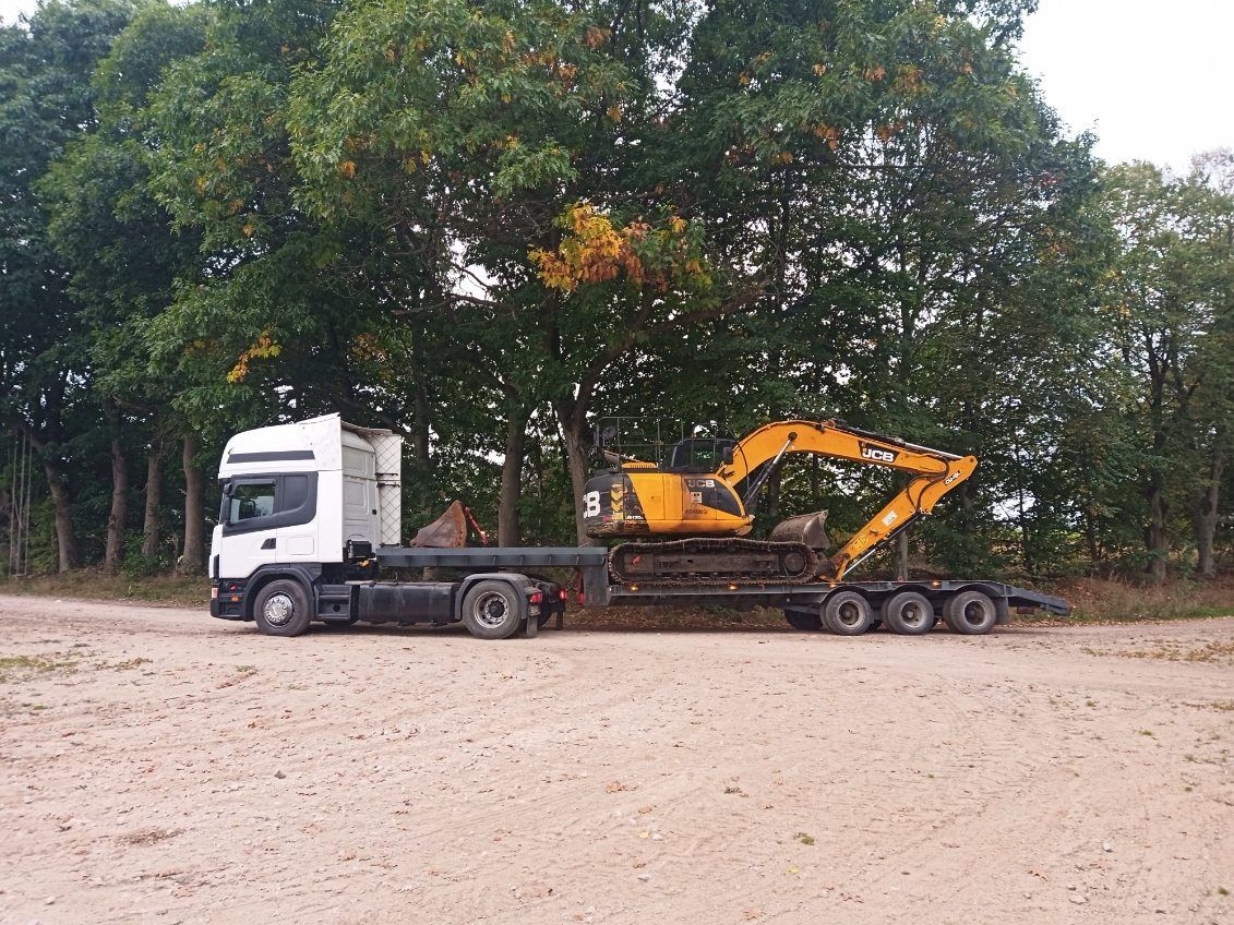 Usługi koparką 15 ton  kopanie stawów  /Usługi Transportowe