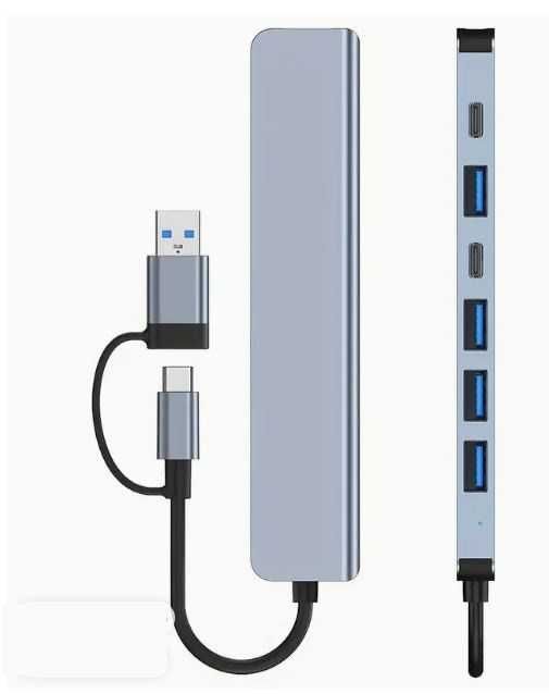 Adaptador portas USB - HUB - Docking Station