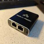 Ethernet разветвитель на 2 гнезда rj-45 1 gigabit