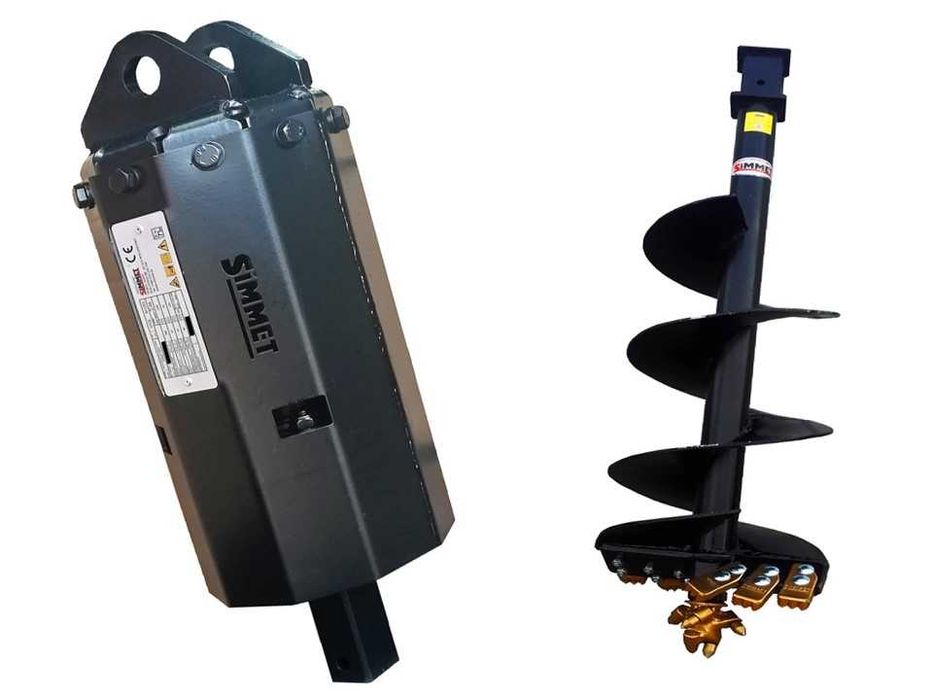 Wiertnica hydrauliczna  5 LAT GWARANCJI - SIMMET ®  Polska wiertnica