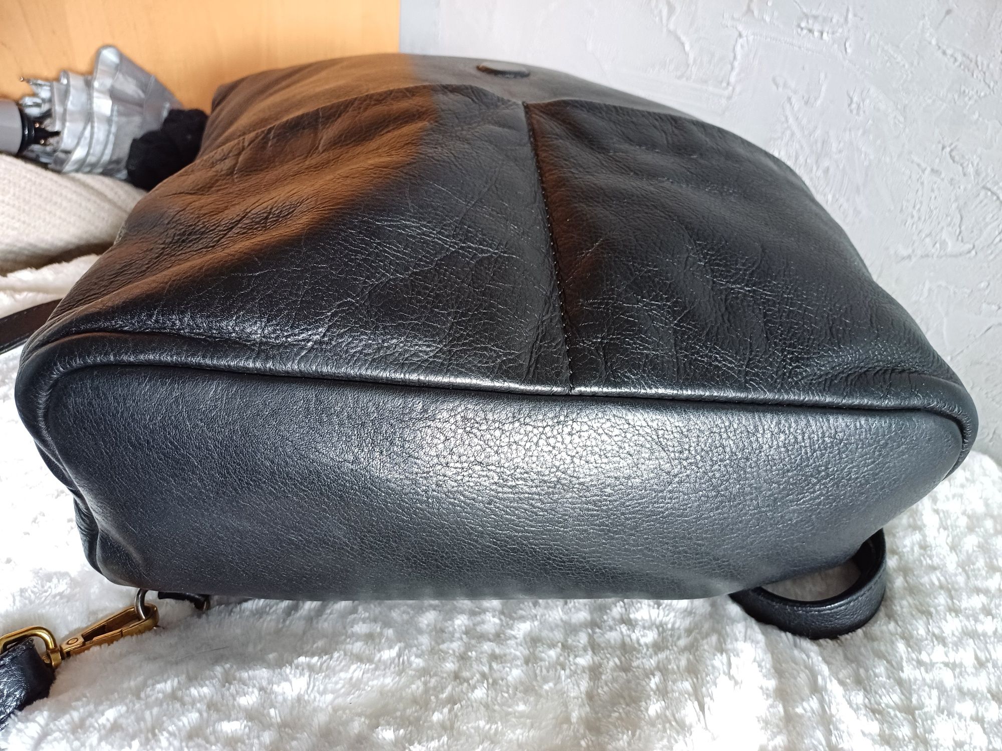 Большой рюкзак Mint Velvet натуральная кожа
