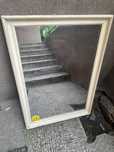 Lustro w drewnianej ramie  70x60 os lecha