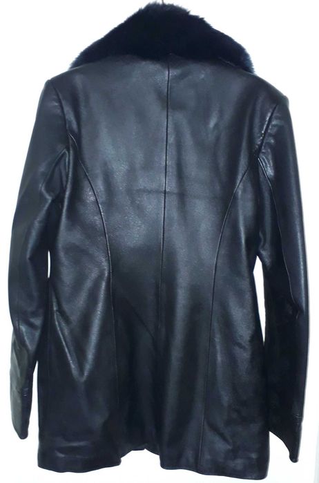 Женская Кожаная Куртка с Мехом XL.и Дубленка