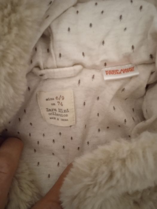 Kombinezon zimowy dziecięcy Zara 74