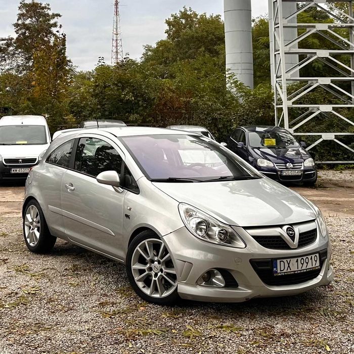 Opel Corsa OPC line|1.7D 125KM|Manual6b|Navi|GrzanaKierownica|Hak|2007