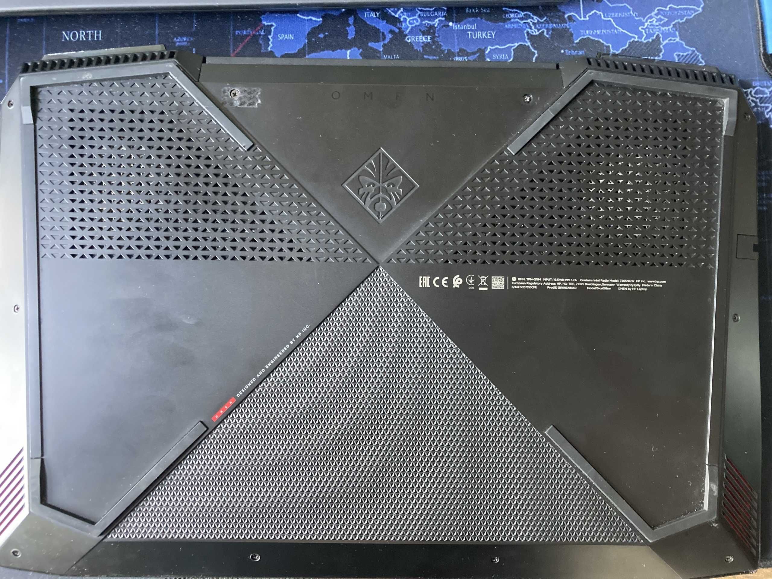 Laptop HP Omen 15ce008nw