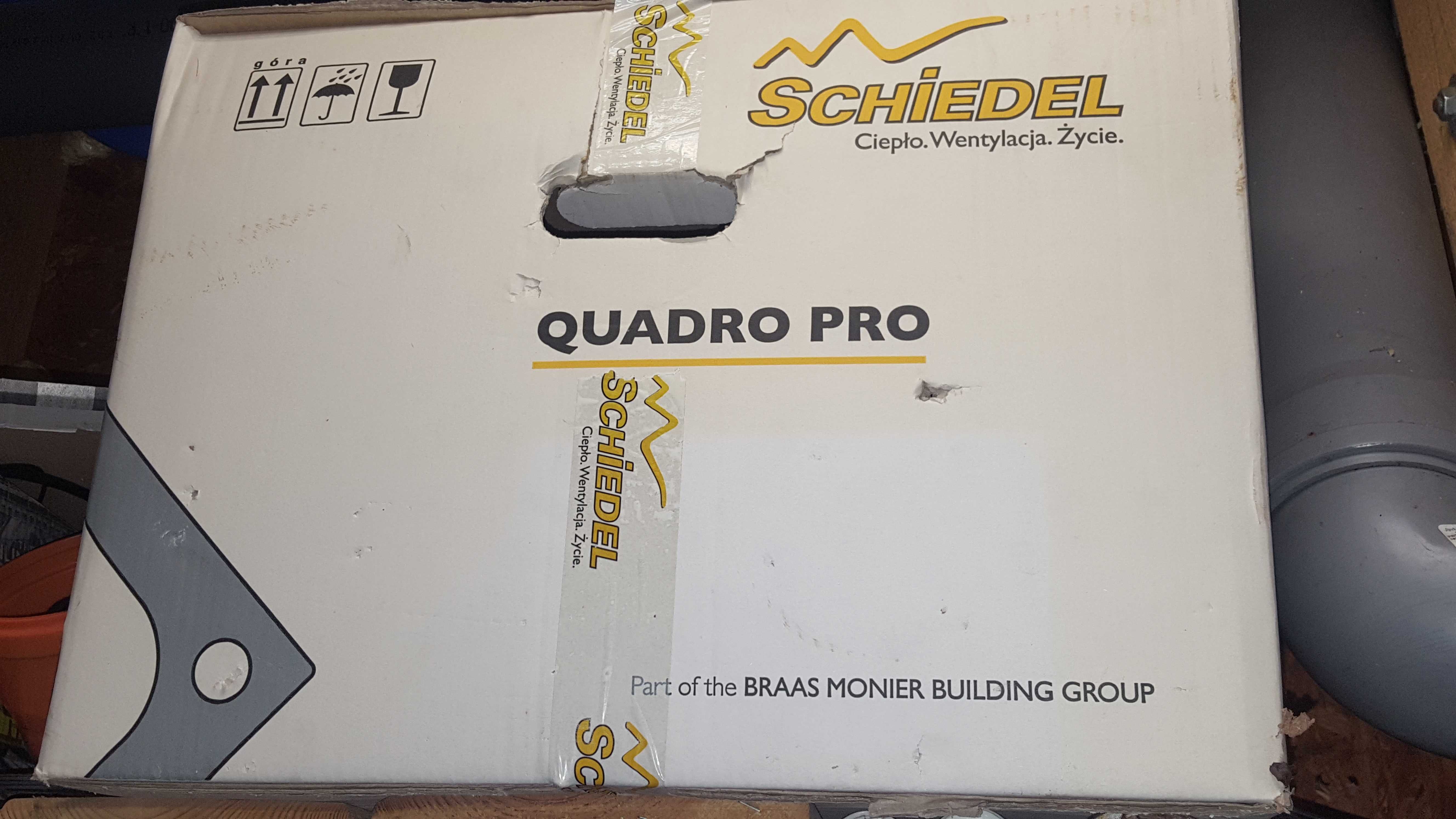 komin schiedel quadro pro 12 + w  i podwojna wentylacja 8 m